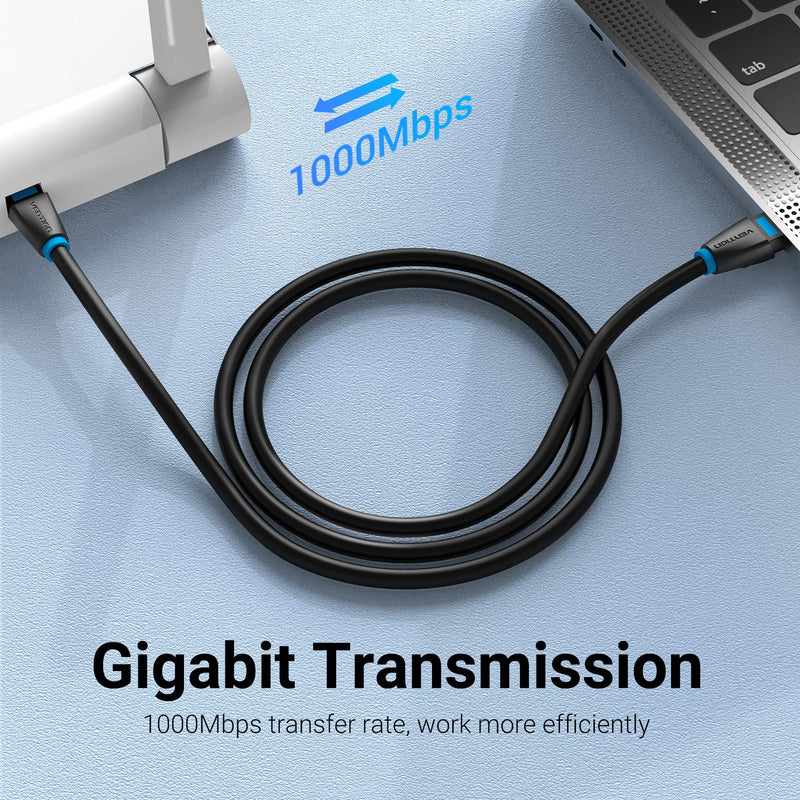 [AUSTRALIA] - VENTION Cat 6 Ethernet Cable 26FT High Speed Cat6 Internet Network Patch Cord RJ45 Connector Professional LAN Cable Compatible for Router Gaming Modem PS4 PS5 Xbox 