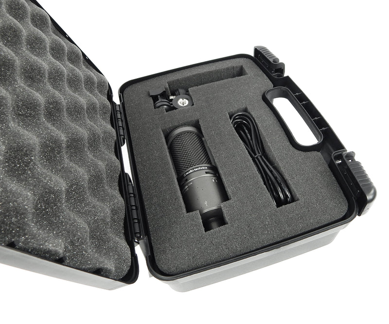 [AUSTRALIA] - CASEMATIX Condenser, Capsule, Tube and Studio Microphone Case Compatible with MXL Genesis, V67G, V69, 770, 990, 550, 551, 440, 4000, 5000, V67, V87, V250 and Accessories 