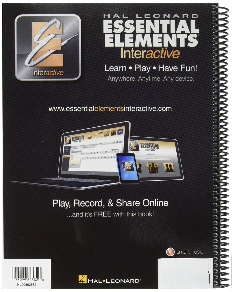 Hal Leonard 17120 Essential Elements 2000 Plus Percussion Book 1 with CD-ROM