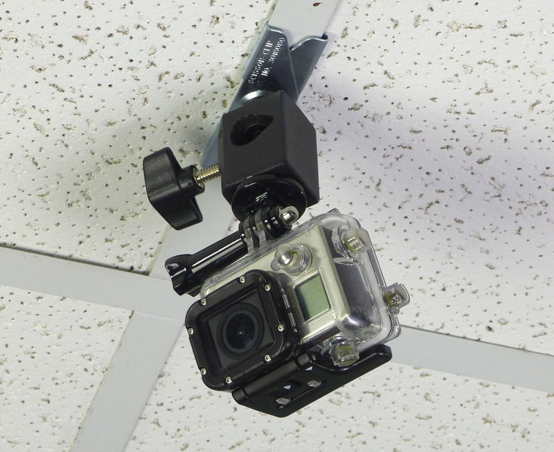 ALZO Suspended Drop Ceiling Action Camera Mount for GoPro and Others