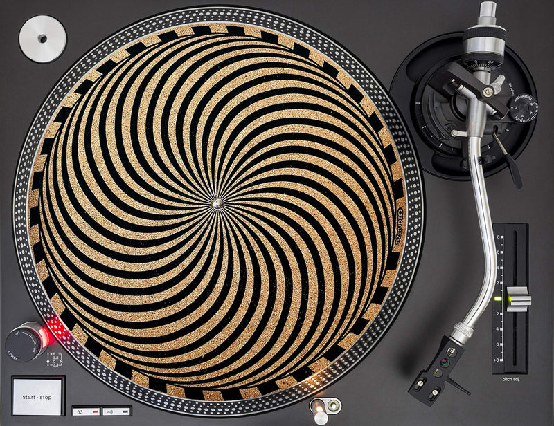 Taz Studio: Premium Turntable Slipmat Proves Sound Quality With Better Grip [3mm] - Psychedelic Art