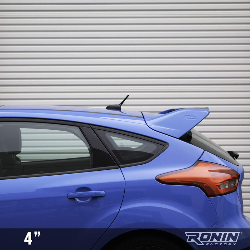 RONIN FACTORY Stubby Antenna for Ford Focus RS & ST 2008+ with Anti-Theft Design (4 Inch) 4 Inch