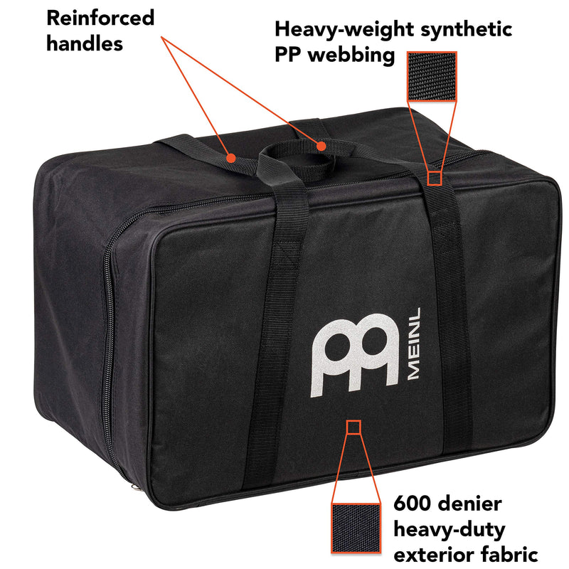 Meinl Percussion Cajon Box Drum Bag — Standard Size — Heavy Duty Nylon Exterior and Carrying Grip, 2-YEAR WARRANTY, MSTCJB, Gig Gig Bag (Standard Size)