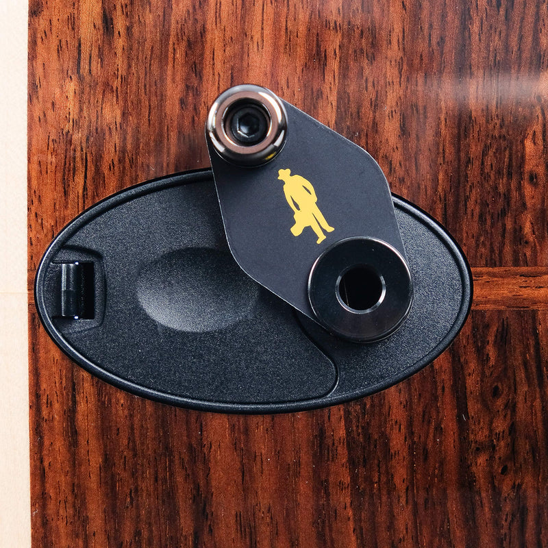 MusicNomad MN272 Acousti-Lok Strap Lock Adapter for Taylor Guitars with a 9 Volt Expression System Battery Box (2007+) Taylor 9 Volt Expression System