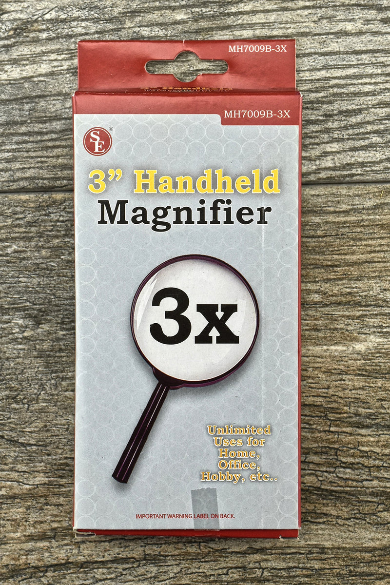 SE 3x Handheld Magnifier - MH7009B-3X