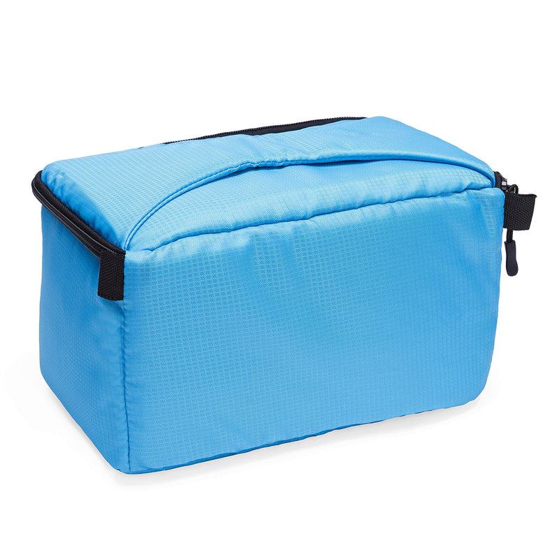 G-raphy Camera Insert Bag Camera Case Waterproof with Sleeve- Make Your Own Camera Bag (Aqua Blue) Aqua Blue