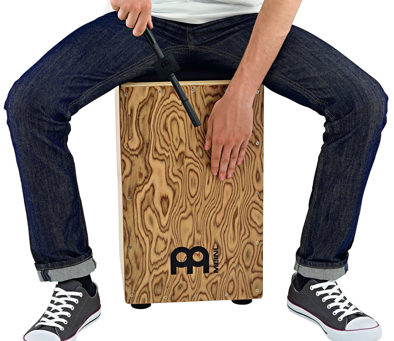 Meinl Percussion Bass Beat Cajon Brush with Straight Polymer Bristles, Soft Foam Rubber for Low Notes-MADE IN USA-Equipped with Two Adjustable Control Rings, 2-YEAR WARRANTY (CB4) Bass Beat Brush (single)