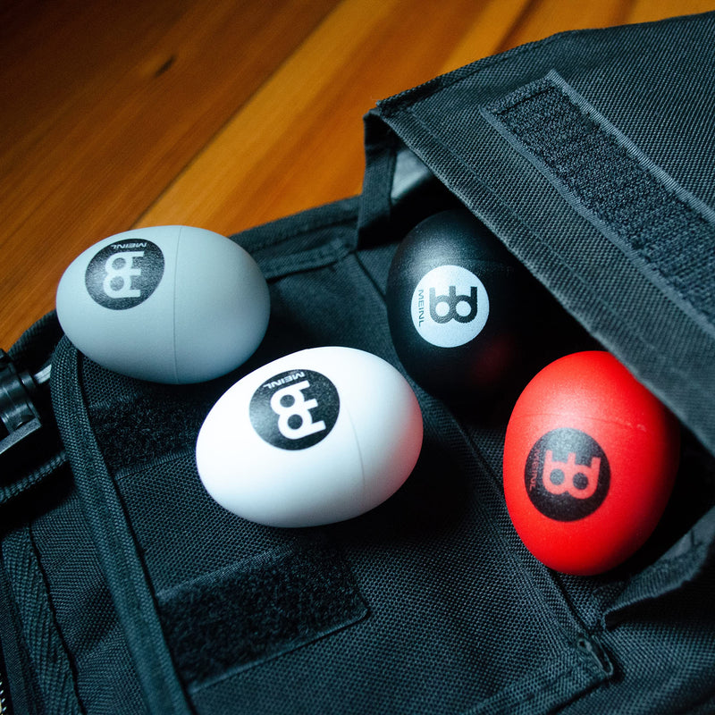 [AUSTRALIA] - Meinl Set Egg Shaker Pack (4 Pieces) for All Musicians with Soft to Extra Loud Volume Levels — NOT Made in China — Durable All-Weather Synthetic Shells, 2-Year Warranty (ES 