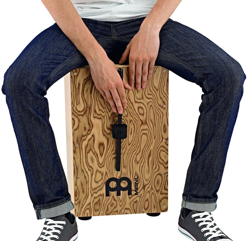 Meinl Percussion Bass Beat Cajon Brush with Straight Polymer Bristles, Soft Foam Rubber for Low Notes-MADE IN USA-Equipped with Two Adjustable Control Rings, 2-YEAR WARRANTY (CB4) Bass Beat Brush (single)