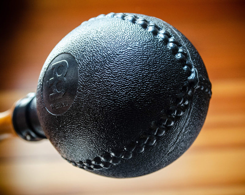 [AUSTRALIA] - Maracas, Standard Concert Size with All-weather Synthetic Shells and Wooden Handles — NOT MADE IN CHINA — Great for Live Performances and Recording Sessions, 2-YEAR WARRANTY PM2BK 