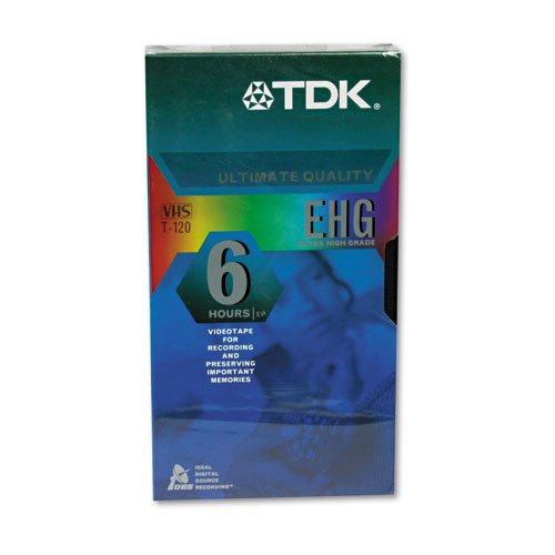 TDK Ultimate Performance Vivid 6 Hr VHS Cassette