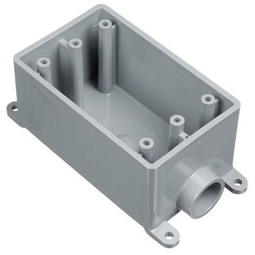 Lamson E980EFN-CAR Carlon Single Gang Device Boxes Type FSE 3/4"