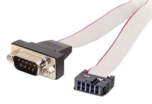 C2G 02882 DB9 Male Serial RS232 Add-A-Port Adapter Cable (11 Inches)