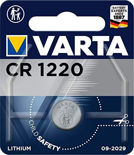 Varta VCR1220 Electronic Lithium 3V Battery for Cameras/MP3 Player and GameBoy (Blue Silver)