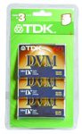 TDK MiniDV Tapes, 60 Minute (3-Pack)