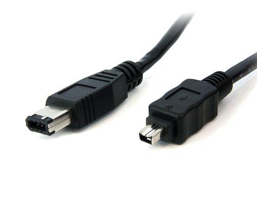 StarTech.com 15-Feet IEEE-1394 Firewire Cable 4-6 M/M (1394_46_15)