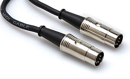 [AUSTRALIA] - Hosa MID-510 Serviceable 5-Pin DIN to Serviceable 5-Pin DIN Pro MIDI Cable, 10 Feet 