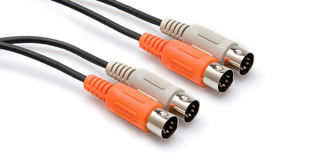 [AUSTRALIA] - Hosa MID-204 Dual MIDI Cable, Dual 5-pin DIN to Same, 4 m 