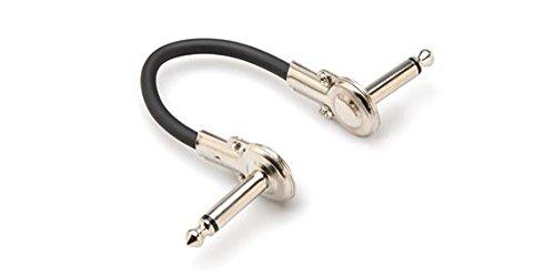 Hosa IRG-103 Low-Profile Right Angle Guitar Patch Cable, 3 Feet