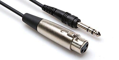 [AUSTRALIA] - Hosa STX-110F XLR3F to 1/4" TRS Balanced Interconnect Cable, 10 Feet 