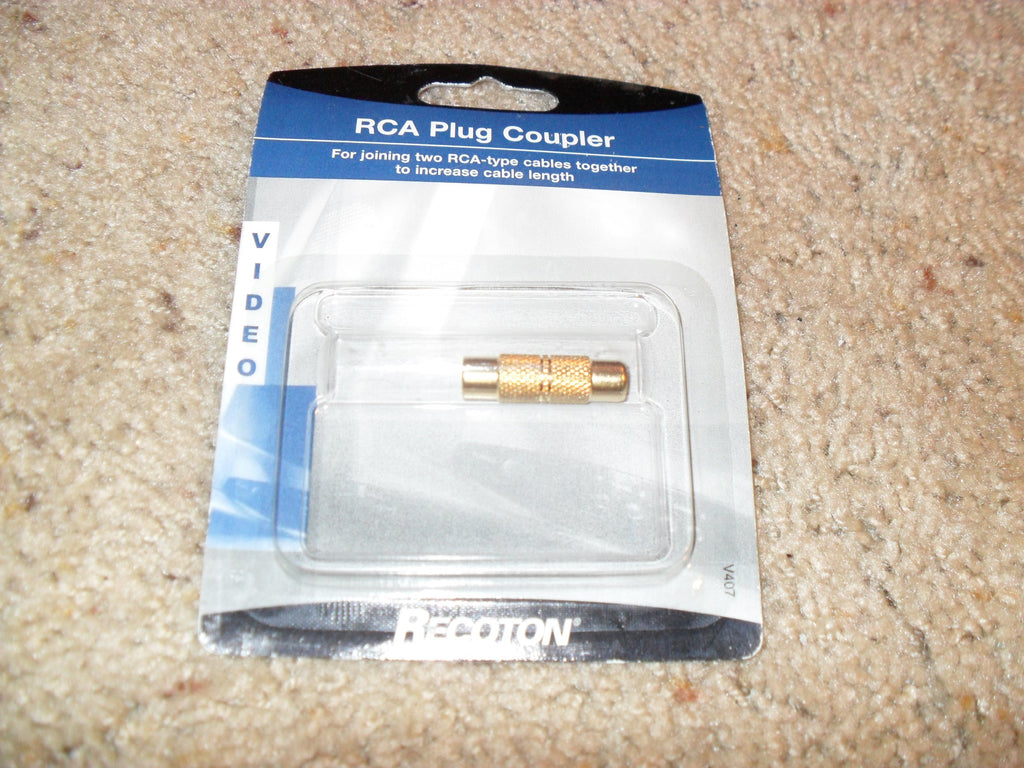 Recoton V407 RCA Plug Coupler