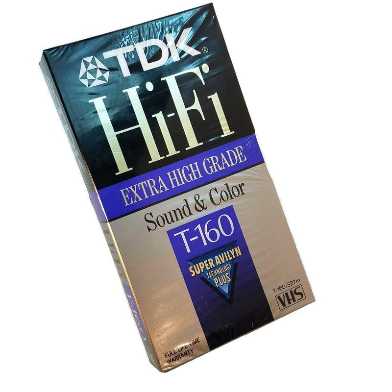 TDK T160 Hi-Fi VHS Tape