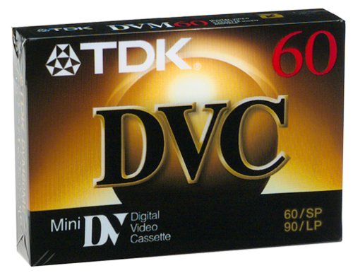 TDK Mini Digital Video Cassette (6 Cassettes)