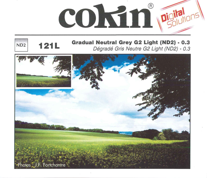 Cokin A12L Filter, A, Gradual Grey G2 Light grau2 light