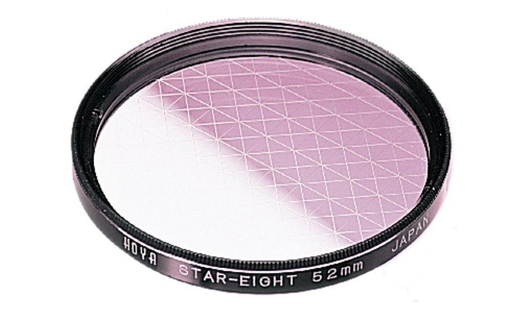 Hoya 52mm Eight Point Cross Screen Glass Filter (8X)