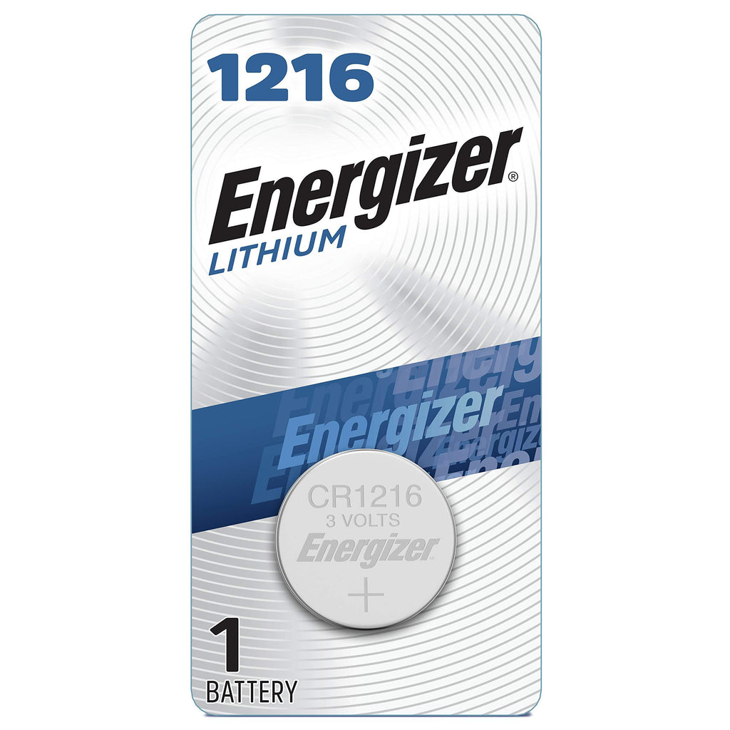 Energizer 1216 Batteries 3V Lithium, (1 Battery Count)