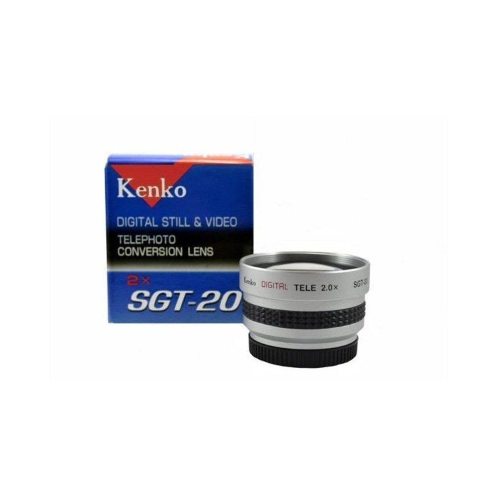 Kenko 2X Telephoto Lens for 37mm Camcorders #SGT-20