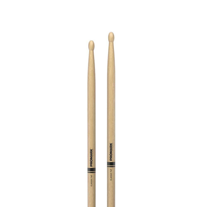 Promark TX747W American Hickory Wood Tip, Single Pair