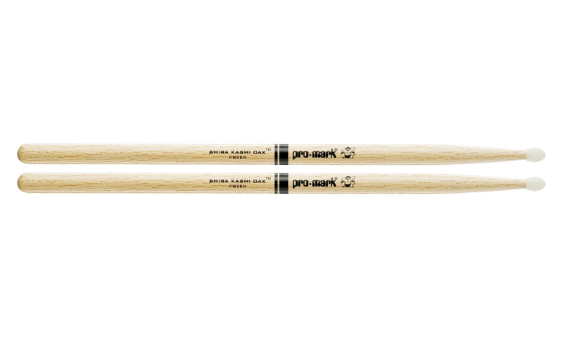 Promark Japanese Shira Kashi White Oak 2B Nylon Single pair -inch