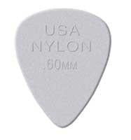 Dunlop 44P.60 Nylon Standard, Light Gray, .60mm, 12/Player's Pack