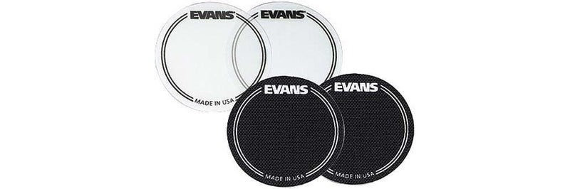 Evans EQ Single Pedal Patch, Black Nylon