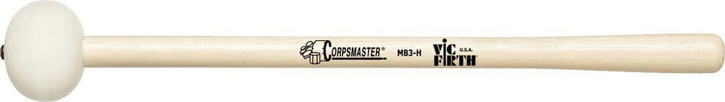 Vic Firth Corpsmaster Bass mallet -- large head – hard