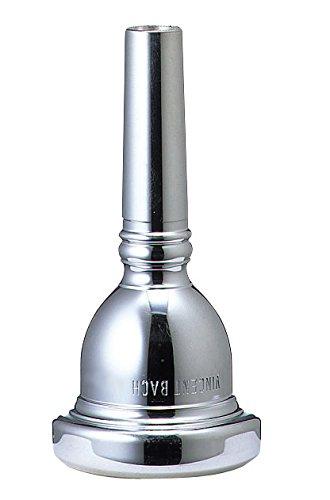 Bach 3507 Small Shank Tenor Trombone Mouthpiece, Silver Plated, 7 Cup Medium