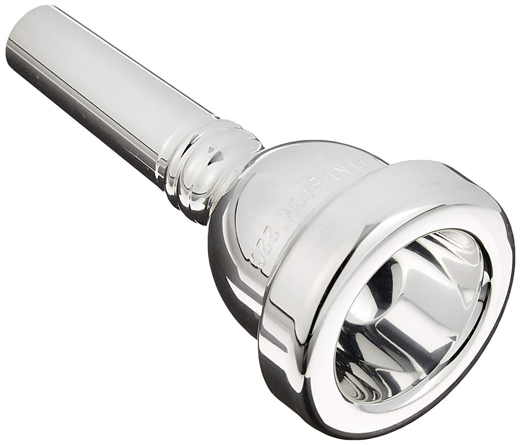 Bach 35022C Small Shank Tenor Trombone Mouthpiece, Silver Plated, 22C Cup Medium Shallow