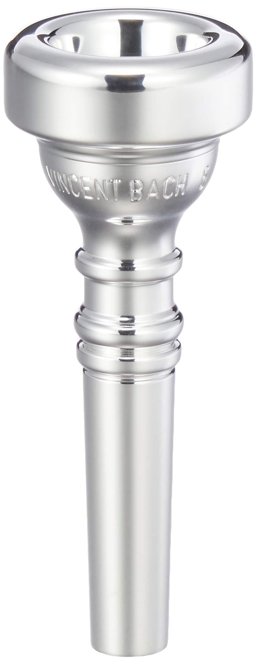 Bach 3496 Silver Plated 6 Cup Cornet Mouthpiece, Deep