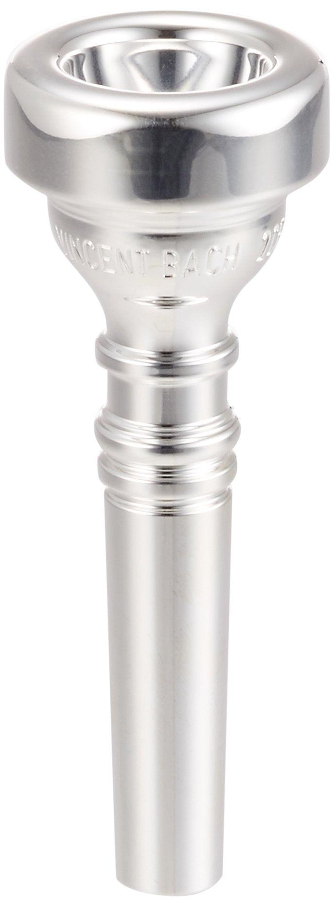 Bach 3422C Silver Plated 2C Cup Flugelhorn Mouthpiece, Medium