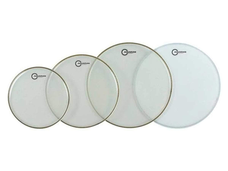 Aquarian Drumheads RSP2-A Response 2 Tom Pack 10, 12, 14-inch