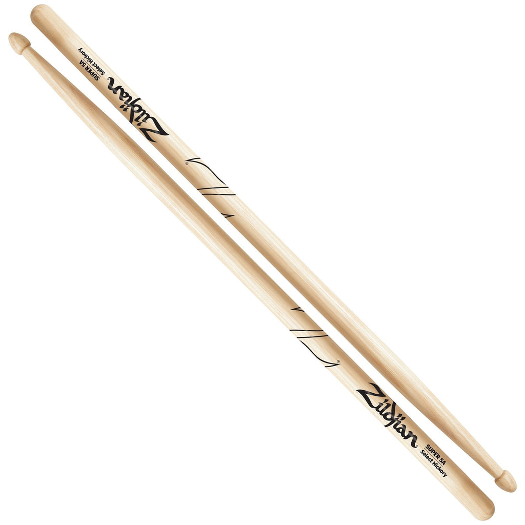 Zildjian Super 5A Drumsticks Natural, Wood