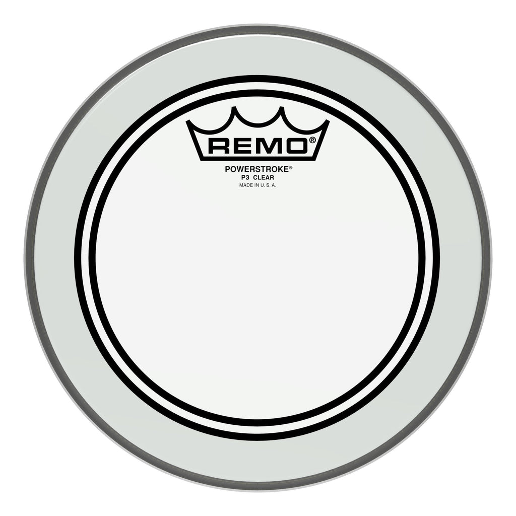 Remo Powerstroke P3 Clear Drumhead, 8" Powerstroke P3 Clear Tom/Snare 8"