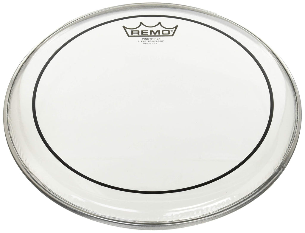 Remo PS0312-MP Clear Pinstripe Marching Tenor Drum Head (12-Inch)