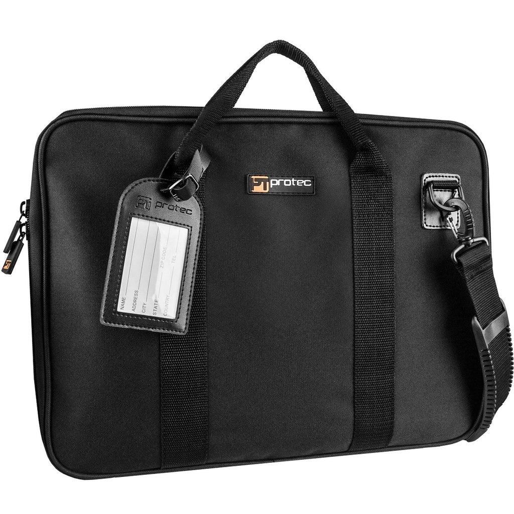 Protec Slim Portfolio Bag, Black (P5) Standard Bag (10.5 x 15” Papers)