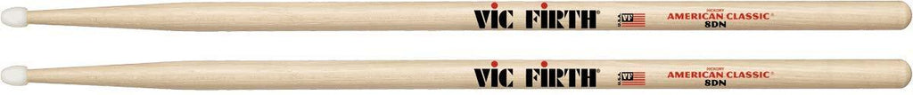 Vic Firth American Classic Jazz 8DN -- nylon tip Natural