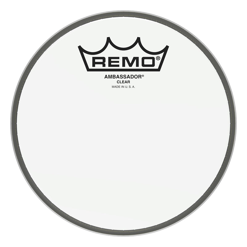 Remo Bass Drum, Clear, 6" (BA-0306-00) 6" Ambassador Clear