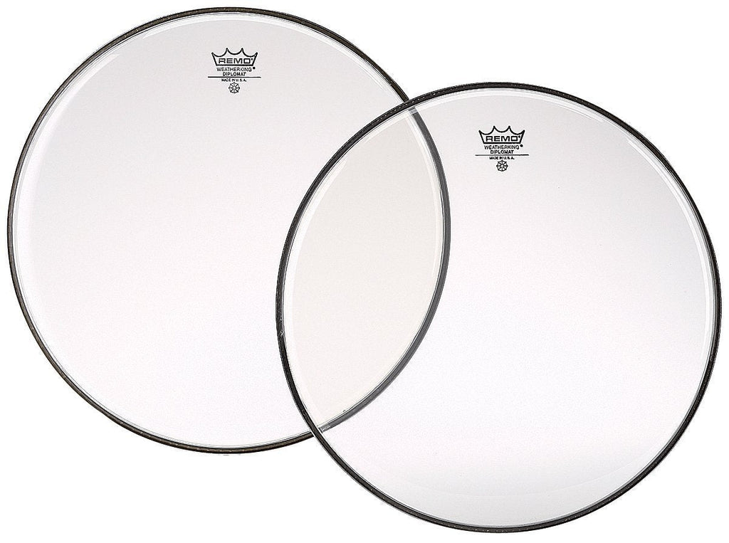 Remo BD0312-00 Clear Diplomat Drum Head - 12-Inch