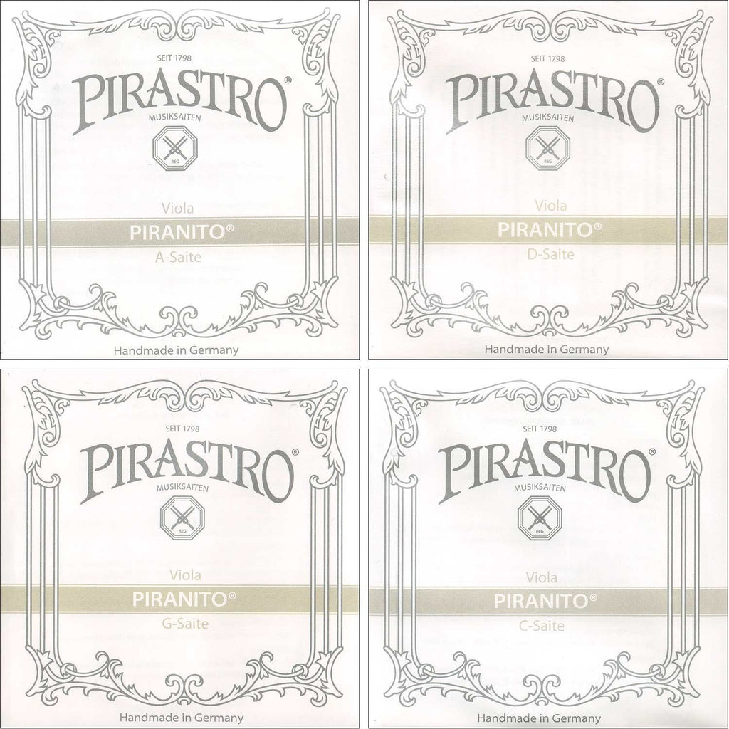 Pirastro Piranito Full-Size Viola String Set Medium