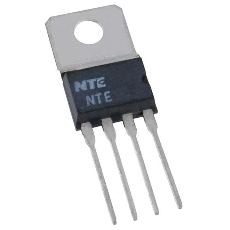 NTE Electronics NTE953 4-Terminal Positive Adjustable Voltage Regulator, 4-Pin SIP Package, 5-30V Positive Output